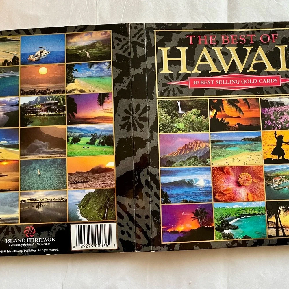 New! 29 Best of Hawaii Postcards Gold Cards Best Selling Island Heritage Maui
